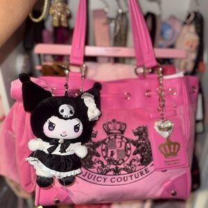 Juicy Couture Classic Scottie Dogs Tote In Live Potion